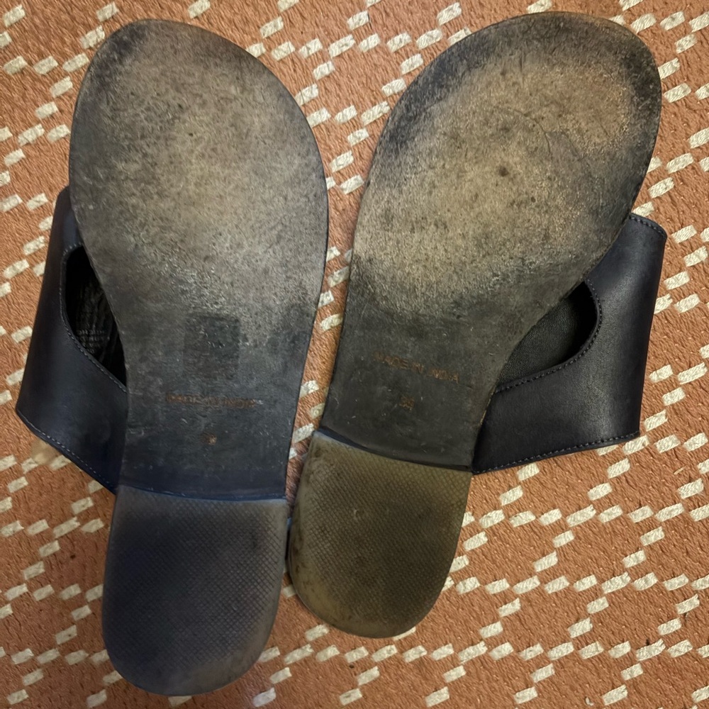 Free People Sant Antoni Slide Black Sz EU 39, US 9 - Picture 2 of 3